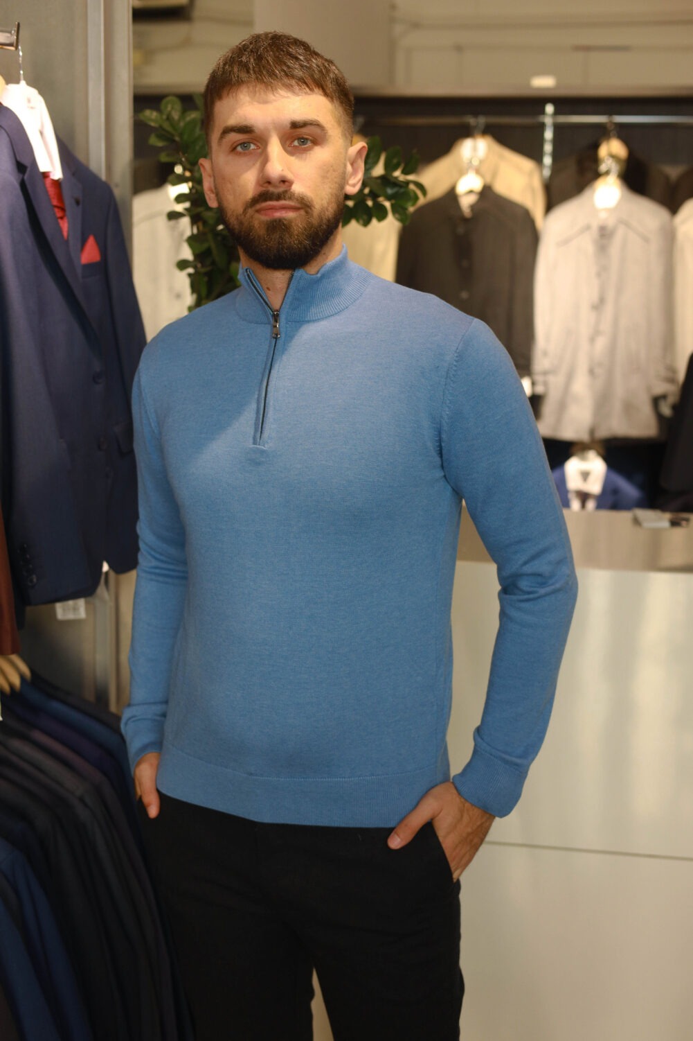 Džemper Svetlo Plavi