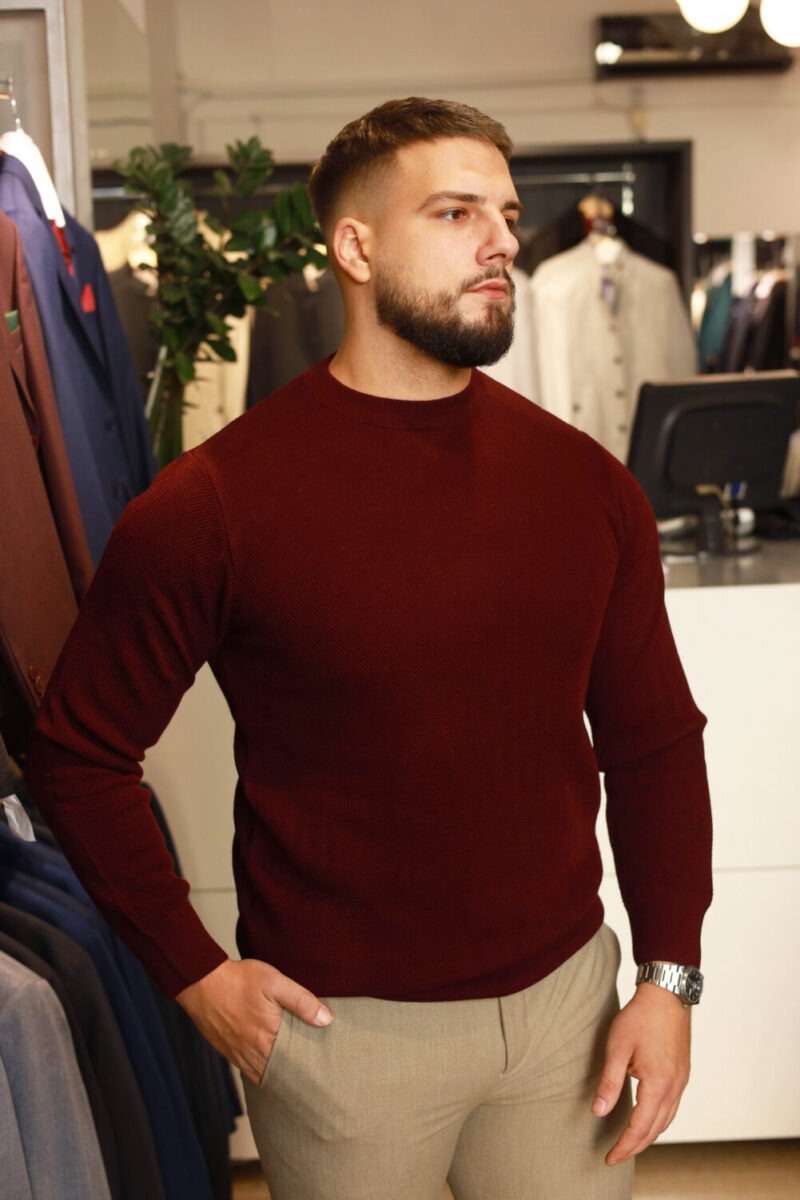 Džemper Bordo