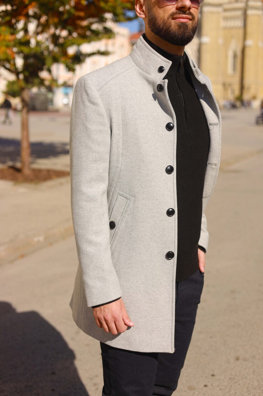 Svetlo Sivi Kaput - Slika 3